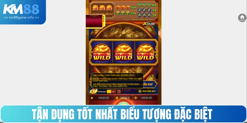 Tận dụng tốt nhất biểu tượng đặc biệt 